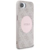 Чохол Guess 4G Round Patch Classic Logo для iPhone 16e Pink with MagSafe (GUHMPSE4P4PGRSGP)