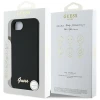 Чохол Guess Silicone Script Metal Logo для iPhone 16e Black with MagSafe (GUHMPSE4SMBSLK)