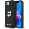 Чохол Karl Lagerfeld Monogram Choupette Head Pin для iPhone 16e Black (KLHCPSE4PGKLCHPK)