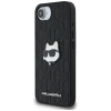 Чохол Karl Lagerfeld Monogram Choupette Head Pin для iPhone 16e Black (KLHCPSE4PGKLCHPK)