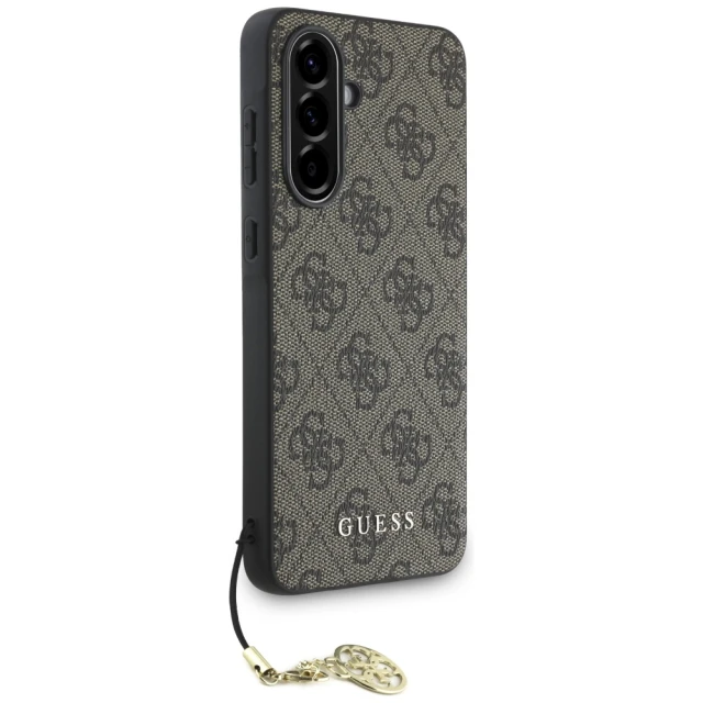 Чохол Guess 4G Charms Collection для Samsung Galaxy A36 5G (A366) Brown (GUHCSA36GF4GBR)