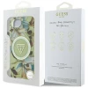 Чохол Guess Glitter Flowers Triangle Buttons для iPhone 16e Green with MagSafe (GUHMPSE4HFLPEDN)