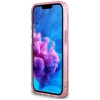Чохол Guess IML Flowers для iPhone 16e Pink with MagSafe (GUHMPSE4HFWBRCEP)