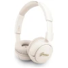 Бездротові навушники Guess Metal Logo Script Beige (GUBHV6SCE)