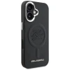Чохол Karl Lagerfeld Initial & Metal Logo для iPhone 16 Black (KLHMP16SPGFKLRDK)