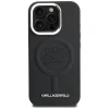 Чохол Karl Lagerfeld Initial & Metal Logo для iPhone 16 Pro Black (KLHMP16LPGFKLRDK)