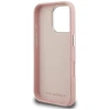 Чохол Karl Lagerfeld FW Grained Signature Logo для iPhone 16 Pro Max Pink (KLHCP16XPGFKSRSP)