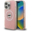 Чехол Karl Lagerfeld IML Choupette Head Logo для iPhone 16 Pro Pink (KLHMP16LHMKBCHP)