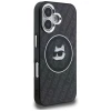 Чохол Karl Lagerfeld IML Choupette Head Logo для iPhone 16 Black (KLHMP16SHMKBCHK)