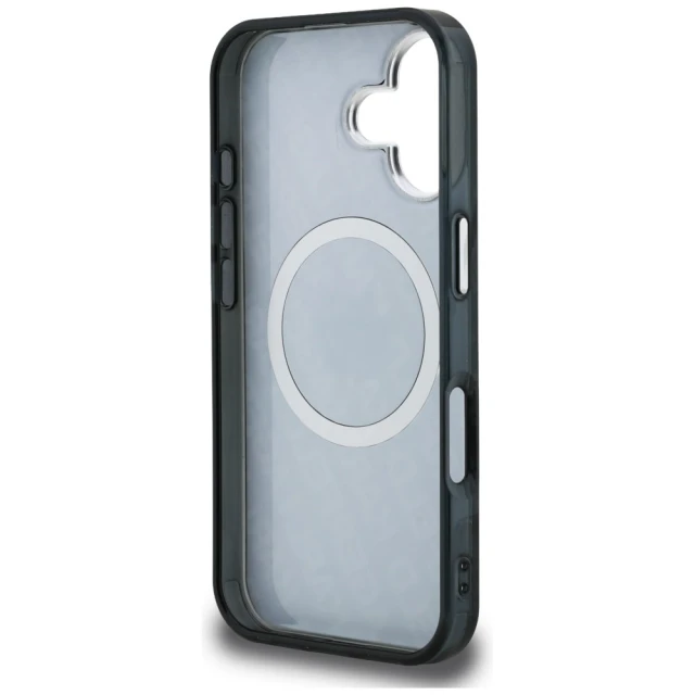 Чохол Karl Lagerfeld IML Choupette Head Logo для iPhone 16 Black (KLHMP16SHMKBCHK)
