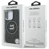 Чохол Karl Lagerfeld IML Choupette Head Logo для iPhone 16 Pro Max Black (KLHMP16XHMKBCHK)