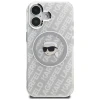 Чохол Karl Lagerfeld IML Karl Head Logo для iPhone 16 Grey (KLHMP16SHMKBKHG)