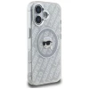 Чохол Karl Lagerfeld IML Karl Head Logo для iPhone 16 Grey (KLHMP16SHMKBKHG)