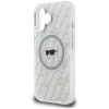 Чохол Karl Lagerfeld IML Karl Head Logo для iPhone 16 Grey (KLHMP16SHMKBKHG)