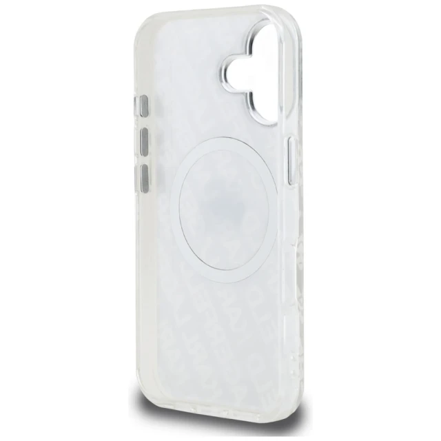 Чохол Karl Lagerfeld IML Karl Head Logo для iPhone 16 Grey (KLHMP16SHMKBKHG)