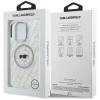 Чохол Karl Lagerfeld IML Karl Head Logo для iPhone 16 Pro Max Grey (KLHMP16XHMKBKHG)