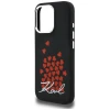 Чохол Karl Lagerfeld Silicone Heart Sign Logo для iPhone 16 Pro Black (KLHMP16LSMHBKSK)