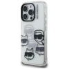 Чохол Karl Lagerfeld IML Multi K&C Head Pattern для iPhone 16 Pro Clear (KLHCP16LHMCHKCT)
