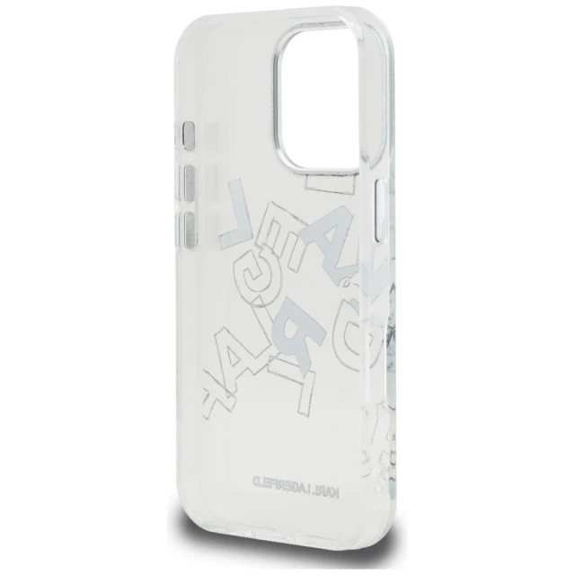 Чехол Karl Lagerfeld IML Sketched Graphic для iPhone 16 Pro Clear (KLHCP16LHMLGFCH)