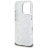 Чохол Karl Lagerfeld IML Karl Script Pattern для iPhone 16 Pro Max White with MagSafe (KLHMP16XHMSPUSH)