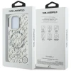 Чохол Karl Lagerfeld IML Karl Script Pattern для iPhone 16 Pro Max White with MagSafe (KLHMP16XHMSPUSH)