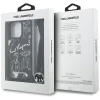 Чохол Karl Lagerfeld Crossbody Grained Pattern & Logo для iPhone 16 Pro Max Black (KLHCP16XPGGRMPCK)