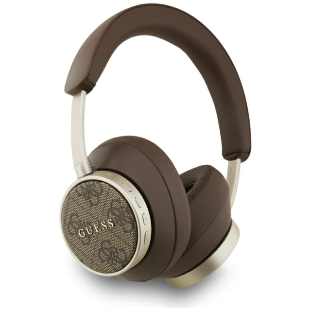 Бездротові навушники Guess Bluetooth 4G Classic Logo Brown (GUBHC15P4MRSCW)