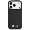 Чохол BMW M Quilted Logo для iPhone 17 Pro Black with MagSafe (BMHMP17L25PSECHK)