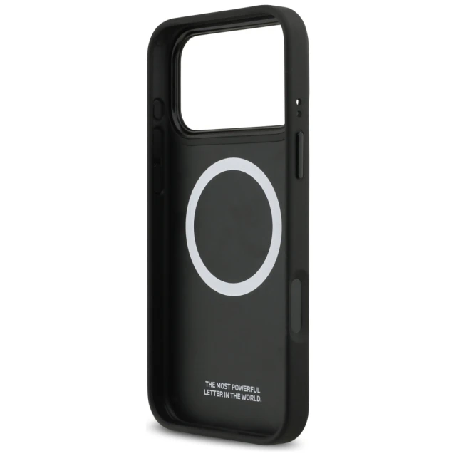 Чохол BMW M Quilted Logo для iPhone 17 Pro Max Anthracite with MagSafe (BMHMP17X25PSECHA)