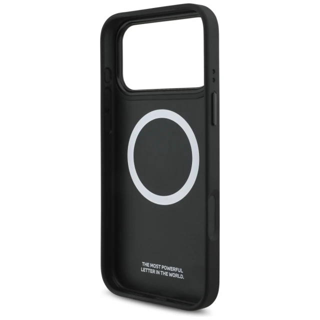 Чехол BMW M Quilted Logo для iPhone 17 Pro Max Blue with MagSafe (BMHMP17X25PSECHB)