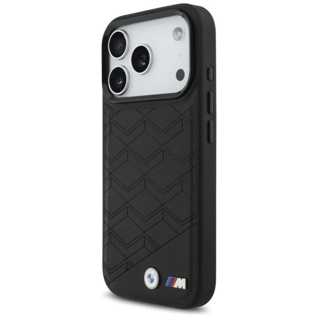 Чохол BMW M Shape Logo для iPhone 17 Pro Black with MagSafe (BMHMP17L25PCSSPK)