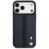 Чехол BMW M Perforated Stripe Logo для iPhone 17 Pro Max Navy with MagSafe (BMHMP17X25PCPSVK)