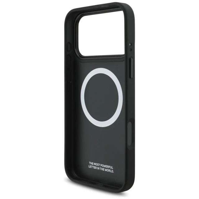 Чехол BMW M Perforated Stripe Logo для iPhone 17 Pro Max Navy with MagSafe (BMHMP17X25PCPSVK)