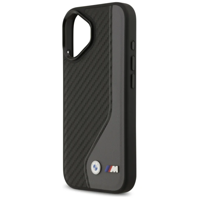 Чохол BMW M Carbon Logo для iPhone 17 Anthracite with MagSafe (BMHMP17S25PCCSCAK)