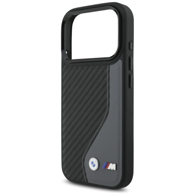 Чохол BMW M Carbon Logo для iPhone 17 Pro Anthracite with MagSafe (BMHMP17L25PCCSCAK)