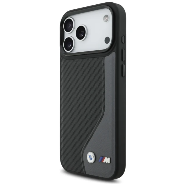 Чохол BMW M Carbon Logo для iPhone 17 Pro Max Anthracite with MagSafe (BMHMP17X25PCCSCAK)