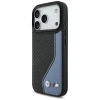 Чохол BMW M Carbon Logo для iPhone 17 Pro Blue with MagSafe (BMHMP17L25PCCSCBK)