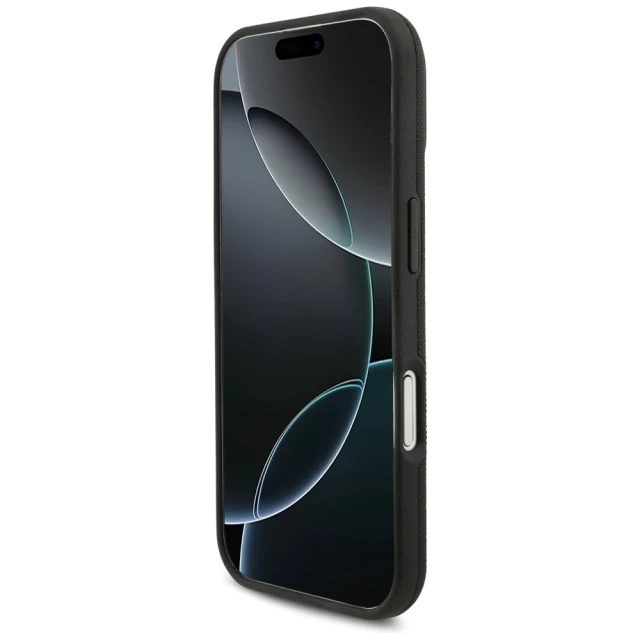 Чохол BMW M FW Metal Logo для iPhone 17 Black with MagSafe (BMHMP17S25PFWSMK)
