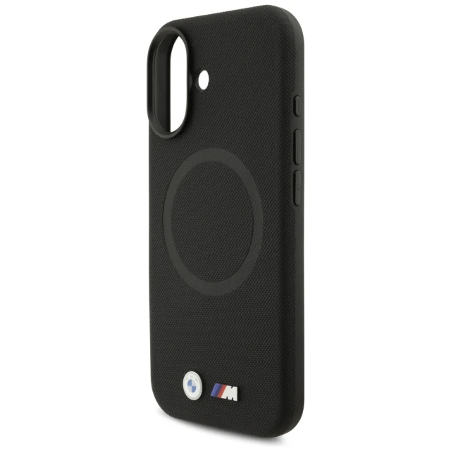 Чохол BMW M FW Metal Logo для iPhone 17 Black with MagSafe (BMHMP17S25PFWSMK)