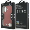Чохол BMW M FW Metal Logo для iPhone 17 Red with MagSafe (BMHMP17S25PFWSMR)