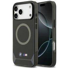 Чохол BMW M IML Metal Buttons & Logo для iPhone 17 Pro Max Blue with MagSafe (BMHMP17X25HFGCKB)