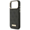 Чохол Guess 4G Logo Plate для iPhone 17 Pro Max Black with MagSafe (GUHMP17XU4GPRK)