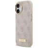 Чохол Guess 4G Logo Plate для iPhone 17 Pink with MagSafe (GUHMP17SU4GPRP)