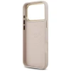 Чохол Guess 4G Logo Plate для iPhone 17 Pro Max Pink with MagSafe (GUHMP17XU4GPRP)