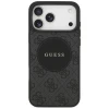 Чохол Guess 4G Circle Classic Logo для iPhone 17 Pro Max Black with MagSafe (GUHMP17XP4PGRSGK)