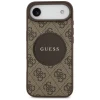 Чохол Guess 4G Circle Classic Logo для iPhone 17 Air Brown with MagSafe (GUHMP17MP4PGRSGW)