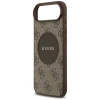 Чохол Guess 4G Circle Classic Logo для iPhone 17 Air Brown with MagSafe (GUHMP17MP4PGRSGW)