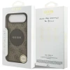 Чохол Guess 4G Circle Classic Logo для iPhone 17 Air Brown with MagSafe (GUHMP17MP4PGRSGW)