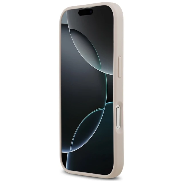 Чохол Guess 4G Circle Classic Logo для iPhone 17 Pink with MagSafe (GUHMP17SP4PGRSGP)
