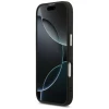Чохол Guess Grained Triangle Logo для iPhone 17 Black with MagSafe (GUHMP17SPGTSPSK)